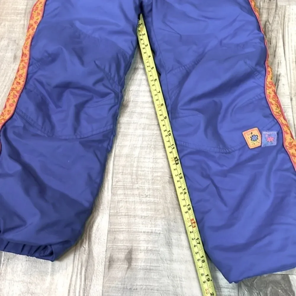 Obermeyer vintage ski pants ‘Sunshine ‘n Roses’ size 7 / small